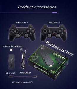 Game box G5 arcade game machine Android TV Nintendo PSP Simulator Classic games 64GB 30000 games