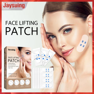 Jaysuing Face Lifting Patch Invisible Transparent Thin Face Patche Lift Tools V-Shape Face Wrinkle Sagging Skin Adhesive Tape(120pcs）