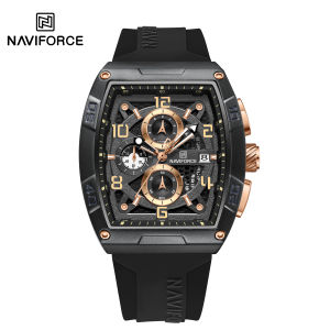 Jam tangan pria Navi force Nf8052 Original anti air chronograph Aktif