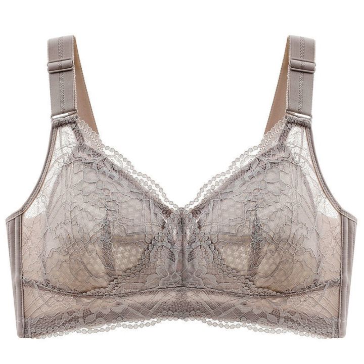 [XIAODD] Triumph Cotton Cup Wireless Bra PushUp Underwear Ladies