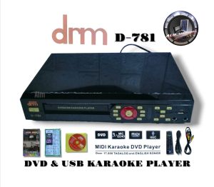 Megapro Doremi D-781MIDI Karaoke DVD Player over 17k songs