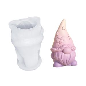 Reusable Heart Star Gnome Display Ornament Mold Perfect For DIY Resin Plaster And Aromatic Creations