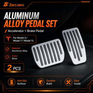 For Tesla Model 3 Y YL Performance Pedal Cover 2021 2026 Metal Brake Accelerator Foot Pedal Anti-Slip Accessories Zero zero