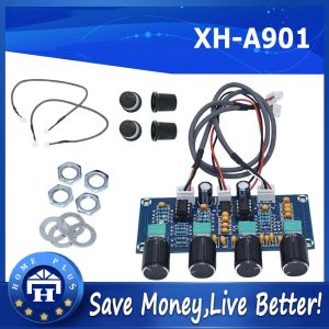 【Local delivery】 NE5532 Tone Board Preamp Pre-Amp with Treble Bass Volume Adjustment Pre-Amplifier Tone Controller for Amplifier Board Adjustment Equalizer Pre Amplifier Tone Control Preamplifier Tone-Board-XH