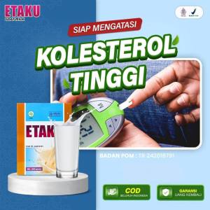 Obat Kolesterol Asam Urat Penurun Kolesterol Hipertensi Darah Tinggi Susu Kambing Etaku Goat Milk