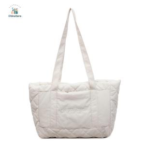 Large Capacity Quilted Shoulder Bag for Women Suitable for Lunch Shopping and Travel in Autumn Winter