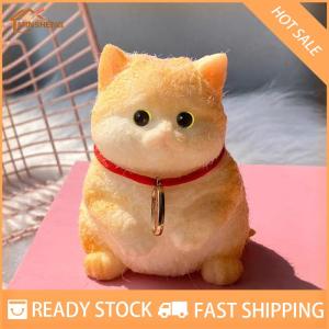 MIH ✨ COD ✨ Taba ตุ๊กตาแมวสีส้มน่ารักนุ่มเหนียวเด็กหญิงของขวัญวันเกิดเด็กของเล่น Fidget squishy เครื่องประดับสัตว์เลี้ยงของขวัญ