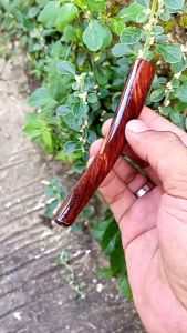 Pipa/onceroko kayu gali asem lengkung 13cm