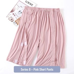 🏅Patients Nursing Clothes Men Ladies For Disability Dialysis Fracture Patient Elderly Pants Shirt