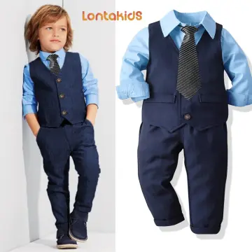 Shop Tuxedo Navy Blue Kids Boys online Lazada .ph