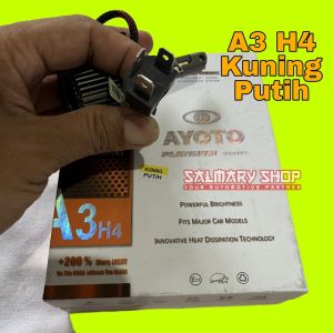 Sepasang 1 Set 2 Pcs Lampu Foglamp Mobil LED AYOTO A3 H11 6000k 45W 12.000 lumens 12 Volt 24 Volt BERGARANSI