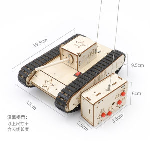 Đồ chơi stem - Bộ lắp ghép combo 4 sản phẩm oto xe tăng điều khiển từ xa chạy bằng Pin AA. Đồ chơi giáo dục stem steam