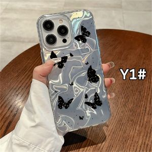 CASEPIPI Case hp SAMSUNG A55 5G A35 A54 A05S A05 A15 A14 A13 A52 A04S A03S A04E A10 A10S A11 A12 A20 A30 A20S M23 M12 A02S Simple monogrammed heeled butterfly IMD Black Dots Hard Case