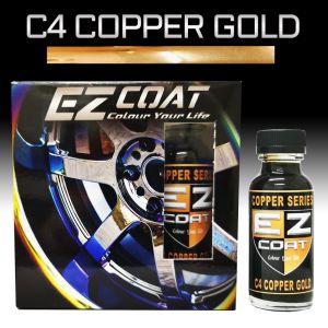 EZ Coat Copper Gold DIY COLOR Car Rim Chrome Part