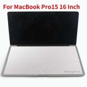 แมคบุ๊กโปรแอร์ผ้าทำความสะอาดไมโครไฟเบอร์กันฝุ่นขนาด13/15/16นิ้วฝาครอบป้องกันกล้องแล็ปท็อป