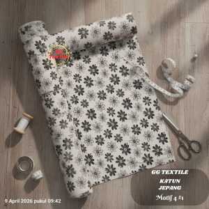 [0.5 METER] KATUN JEPANG / JAPAN MOTIF - LEBAR 1.5 METER