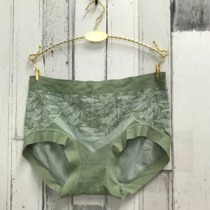 U-7714 ⚡️ส่งไวจากไทย⚡️กางเกงใน ลายใบไม้ กางเกงในหญิง กางเกงในผู้หญิง ชุดชั้นในหญิง (munafie.fashion)