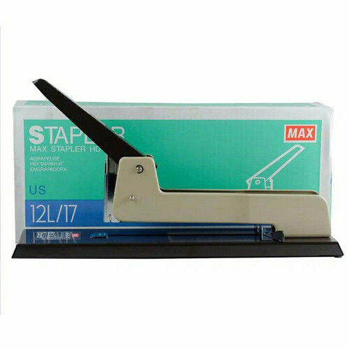 Max Staples Hd L Heavy Duty Stapler Besar Hekter Jilid Lazada