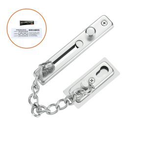 Chốt cửa dây xích an toàn inox 304 gắn cửa  KLC bảo vệ phòng cho chung cư phòng ngủ GALIT625