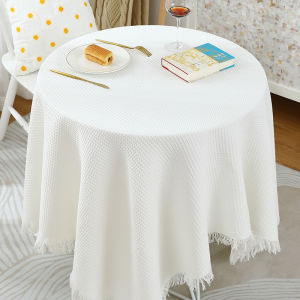 ผ้าปูโต๊ะ ผ้าคลุมโต๊ะ ผ้าปูโต๊ะอาหาร ผ้าปูโต๊ะผ้าฝ้ายลินิน ผ้าปูโต๊ะกาแฟ ผ้าปูโต๊ะมีพู่มินิมอล ผ้าคอตตอนลินิน ทนต่อการขีดข่วน กันลื่น กันฝุ่น ทำความสะอาดง่าย