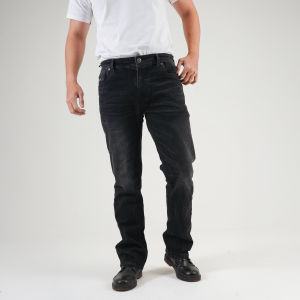 Roosterdenim Big Size Celana Jeans Pria Panjang Slimfit Stretch Meral Blackjazz
