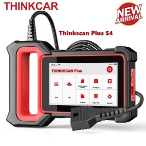 THINKCAR Thinkscan Plus S4 Lifetime update Car Diagnostic Tool ECM/TCM/ABS/SRS/BCM System DIY 3 Reset Services OBD2 Auto Scanner