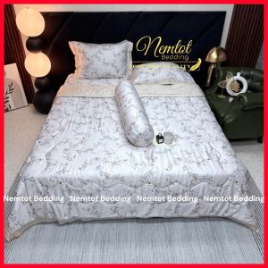 🌠SIÊU PHẨM LYOCELL 120S🌠 Trọn Bộ 5 Món Chăn Ga Lụa Lyocell 120s Cao Cấp Mềm Mịn Mát _ Nemtot Bedding