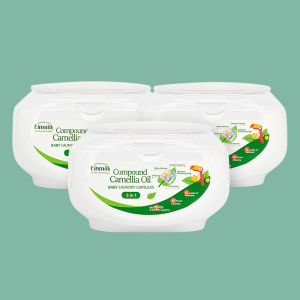 5 in 1 Baby Compound Camellia Oil Laundry Detergen Pods 50pcs Detergent Capsules Cleaning Wash Beads