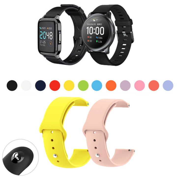 Silicone Watch Band Strap for Haylou LS01 LS02 Haylou watch 2 Pro Lazada PH