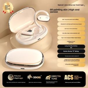 BONINE Long-Lasting Comfortable Sports Bluetooth Earphones Noise Reduction Superior Sound Quality Non-In-Ear Design Motorcycle Headphones