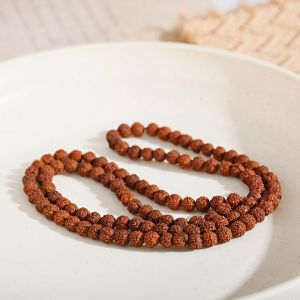108pcs Ethnic Vajra Bodhi Rudraksha Beads For Making Bracelet Accessories Meditation Mala Prayer Tibetan Buddhism