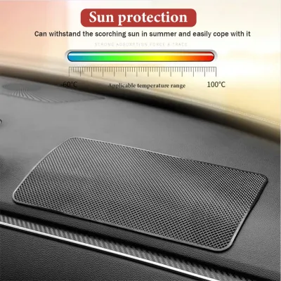 Holder Washable Reusable Decor & Heat Resistant Phone Pad Anti-Skid Large Size Mat Grip for Cars Universal Dashboard Mat Non-Slip