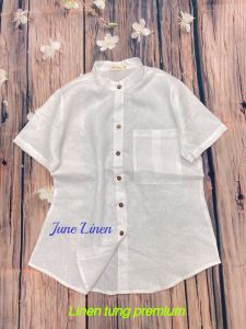 [JUNE LINEN] Áo sơ mi Nữ LINEN TƯNG PREMIUM - Pure Linen - NHIỀU MÀU. A03