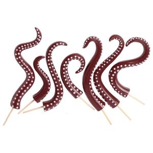 หนวดปลาหมึกประดิษฐ์สีฟ้าที่ปักสำหรับตกแต่งภายในอาคารกลางแจ้งสิ่งมีชีวิตในมหาสมุทรทำจากเรซิน