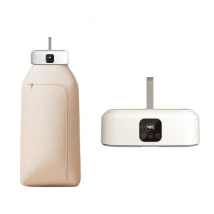 เครื่องอบผ้าแบบพับได้ ครัวเรือน ที่อบผ้าแห้ง ประหยัดพื้นที่ มีรีโมทคอนโทรล มีรูระบายลดกลิ่นอับ MINI Clothes Dryers