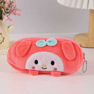 Gratis Ongkir - Tempat Pensil Plushy Karakter / Pouch Fashion Aesthetic
