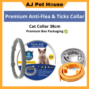 Pet Anti Flea Collar for Dog Cat Flea Collar Anti Kutu Colar Kutu Kucing Rantai Kutu Kucing Natural Essential Oil Safe To Cat Kolar Kucing 狗项链跳蚤颈圈