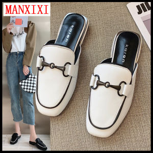 MANXIXI Women Fashion Loafers Beautiful Mules Sandals (Size 35-43)