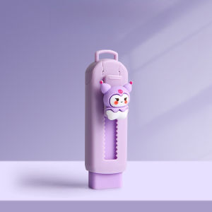 ยางลบแบบกด-ดึง  ลายการ์ตูนน่ารัก อุปกรณ์การเรียน สำหรับนักเรียน  ยางลบแบบกด สีสันสดใส  พร้อมส่ง