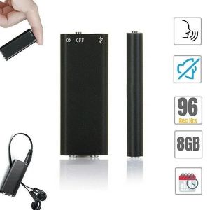 8GB Professional Voice Recorder Digital AudioDictaphone with Microphone