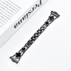 Diamond Four-leaf Clover Metal Strap For Huawei Watch Fit 5 5 Pro Women Band For Huawei Watch Fit5 Pro Bracelet