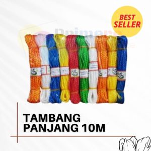 Tali Tambang Super Kuat Jemuran Baju 10 Meter / Tali Gantungan Baju Jemuran
