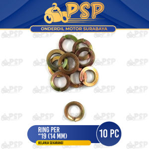 Ring Per "19 (14mm) Per Pak Isi 10 PC - Reng Pir Peer Plat Plate Kunci 19 Diameter Dalam 14mm