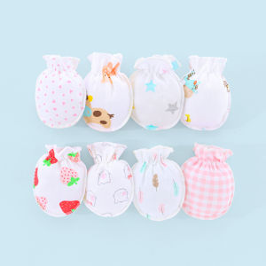 Cotton Baby Anti Scratching Gloves Protection Face Baby Mittens Glove Infant Accessories