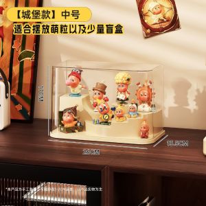 Acrylic Display Box Rack Transparent Large Capacity Figures Case Blind Box Bricks Storage Toy Display Case
