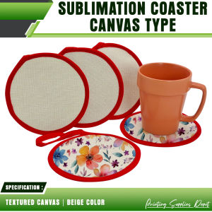 PSD - SUBLIMATION PRINTABLE COASTER PAD / POT HOLDER