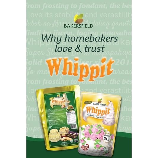 BAKERSFIELD WHIPPIT Whipping Cream Whip Cream 1KG Lazada PH