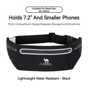 CamelCrown Running Sports Waist Pack Outdoor Cell Phone Pouch Men Women Professional Morning And Night Running Special Equipment