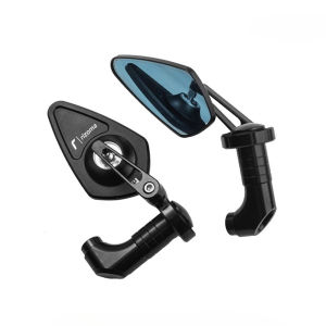 Universal Motorcycle Bar End Mirrors CNC Motorcycle Rearview Side Mirrors For Honda CB300R Kawasaki Z900rs BMW R nine t XSR 700