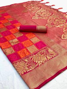 [PRE ORDER] Soft Lichi Silk Saree ~ Delivery Lead Time : 10 days